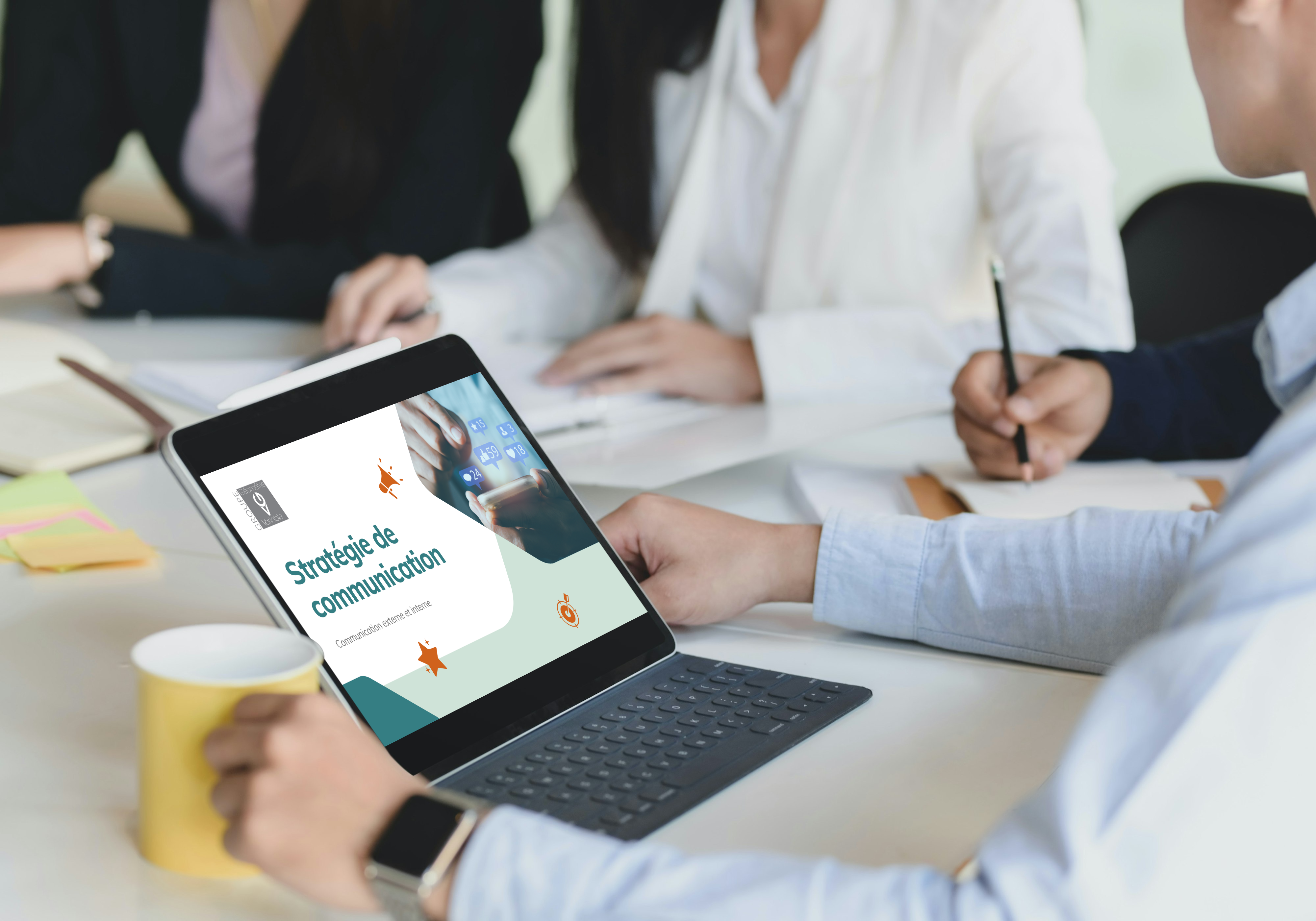 Présentation de la stratégie de communication digitale de Géométrie Variable